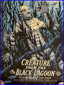 CREATURE FROM THE BLACK LAGOON limited edition print MONDO 24x36 111/125