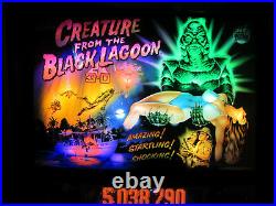 CREATURE from the BLACK LAGOON LED Lighting SUPER BRIGHT Custom PINBALL LED KIT