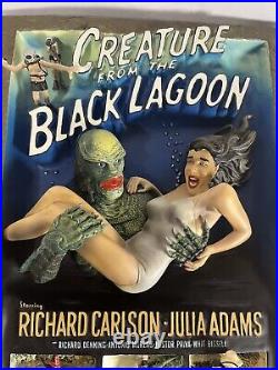 Code 3 Collectibles Legendary Casts Creature From The Black Lagoon Plaque Rare