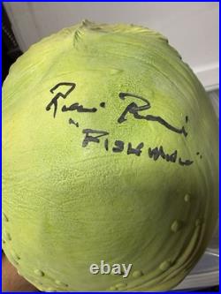 Creature From Black Lagoon Hand Signed Mask Ricou Browning Autograph Beckett Creature From Black Lagoon Hand Signed Mask Ricou Browning Autograph Beckett
