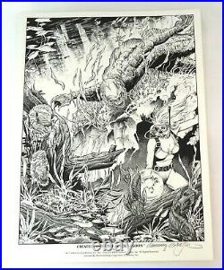 Creature From Black Lagoon Mark A. Nelson LMT Edition 500 Signed MINT Litho