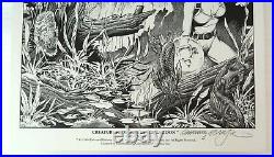 Creature From Black Lagoon Mark A. Nelson LMT Edition 500 Signed MINT Litho