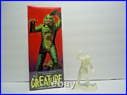 Creature From Black Lagoon Model Kit Aurora & Marx Creature Glow In The Dark