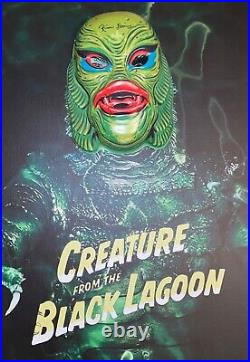 Creature From Black Lagoon Print + Mask Signed By Ricou Browning+JSA COA