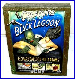 Creature From The Black Lagoon 1954 One Sheet 3d Movie Resin Poster Code 3 New Creature From The Black Lagoon 1954 One Sheet 3d Movie Resin Poster Code 3 New