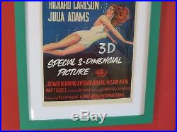 Creature From The Black Lagoon 1954 Original Daybill Film Poster Ultra Rare