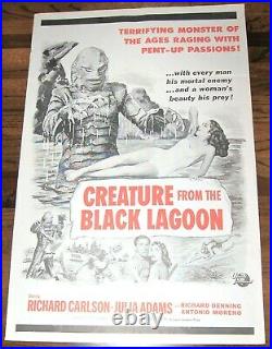 Creature From The Black Lagoon 1954 Poster Military