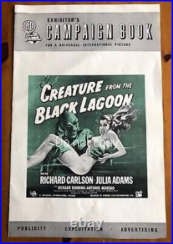 Creature From The Black Lagoon 1954 Pressbook/Campaign Book Original
