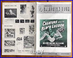 Creature From The Black Lagoon 1954 Pressbook/Campaign Book Original