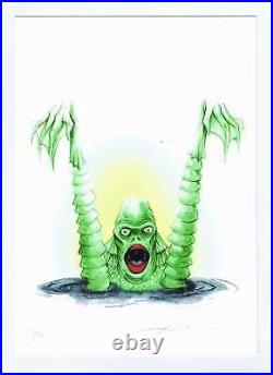 Creature From The Black Lagoon 2012 WonderCon Exclusive Ltd Print #1/54 Produced