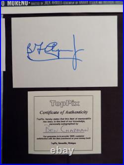 Creature From The Black Lagoon 3 Star Signature Authentic Autographs & Poster