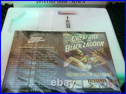 Creature From The Black Lagoon 3d One Sheet Legendary Casts Code 3 Collectibles