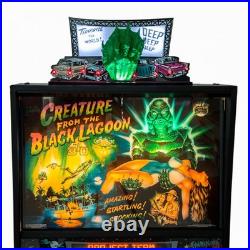 Creature From The Black Lagoon Acrylic Led RGB Pinball Topper for Machine