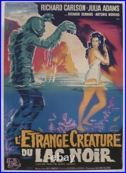 Creature From The Black Lagoon Adams Original Large French Movie Poster