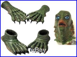 Creature From The Black Lagoon Adult Sea Creature Monster Hands Feet Mask Set