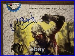 Creature From The Black Lagoon Autographed Signed Ben Chapman 8x10 Horror Card