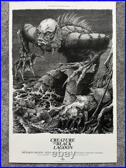 Creature From The Black Lagoon Brandon Holt Mondo Poster