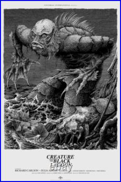 Creature From The Black Lagoon Brandon Holt Mondo Poster