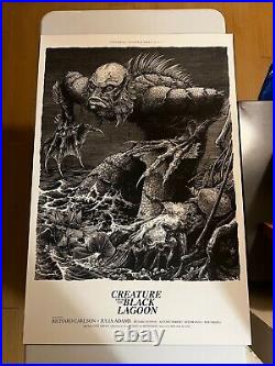 Creature From The Black Lagoon Brandon Holt Mondo Poster OOP Great Condition