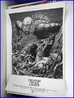 Creature From The Black Lagoon Brandon Holt Mondo Poster Screen Print Horror BNG