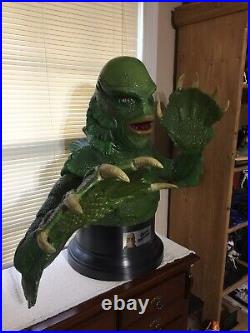 Creature From The Black Lagoon Bust, Life Size 11