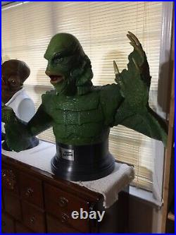 Creature From The Black Lagoon Bust, Life Size 11