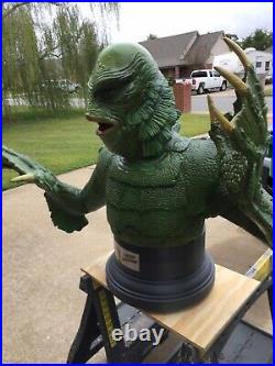 Creature From The Black Lagoon Bust, Life Size 11