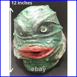 Creature From The Black Lagoon Bust. ORIGINAL. Gill-Man Life Size 11 Ratio