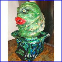 Creature From The Black Lagoon Bust. ORIGINAL. Gill-Man Life Size 11 Ratio