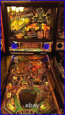 Creature From The Black Lagoon CFTBL Pinball LED Speaker Panel ULTIMATE