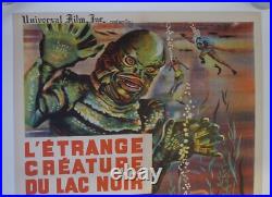 Creature From The Black Lagoon Carlson / Adams Original French Movie Poster
