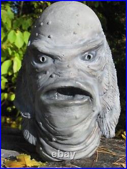 Creature From The Black Lagoon Creech Latex Display Mask Universal Monsters