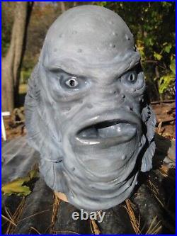 Creature From The Black Lagoon Creech Latex Display Mask Universal Monsters