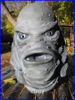 Creature From The Black Lagoon Creech Latex Display Mask Universal Monsters