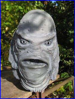 Creature From The Black Lagoon Creech Latex Display Mask Universal Monsters