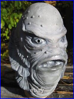 Creature From The Black Lagoon Creech Latex Display Mask Universal Monsters