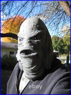 Creature From The Black Lagoon Creech Latex Display Mask Universal Monsters