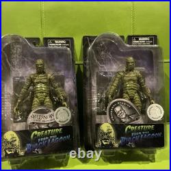 Creature From The Black Lagoon Diamond Select Toys Exclusive Figures LOT OF 2 Creature From The Black Lagoon Diamond Select Toys Exclusive Figures LOT OF 2