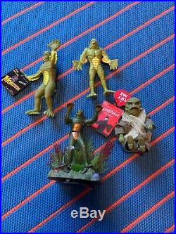 Creature From The Black Lagoon Figure Lot Remco Mego Penn Plax Universal Monster