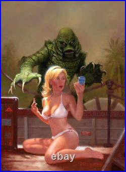 Creature From The Black Lagoon Figure & Tbl Swimsuit Phicen Cast-off Figure Girl