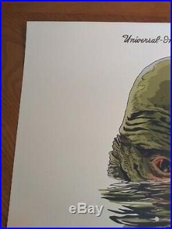 Creature From The Black Lagoon Francesco Francavilla Mondo Universal Monsters