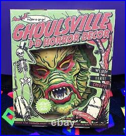 Creature From The Black Lagoon Ghoulsville 3D Horror Decor New 19 Ben Cooper