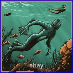 Creature From The Black Lagoon Gill-Man Movie Film Poster Art Print 12x12 Mondo