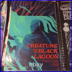 Creature From The Black Lagoon Gill-Man Movie Poster Screen Print 24x36 Mondo165