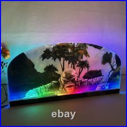 Creature From The Black Lagoon Grave Walker Pinball Topper Acrylic RGB Topper