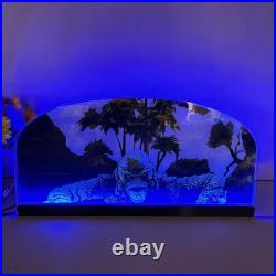 Creature From The Black Lagoon Grave Walker Pinball Topper Acrylic RGB Topper