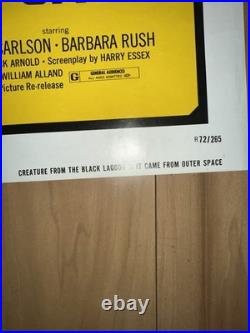 Creature From The Black Lagoon It Came From Outer Space R72 27X41 MOVIE POSTER