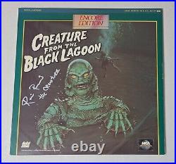 Creature From The Black Lagoon Laserdisc Autographed By Ricou Browning