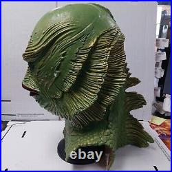 Creature From The Black Lagoon Latex Mask Signed Autographed Ricou Browning JSA