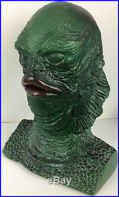 Creature From The Black Lagoon Life Size 11 Land Bust Cast fm Original NMnt+COA